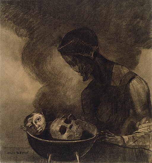Redon - Cauldron of the Sorceress, 1879