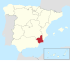 Region de Murcia in Spain (plus Canarias).svg