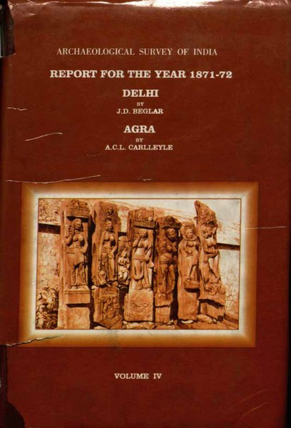 File:Report for the Year 1871-72- Delhi and Agra.djvu