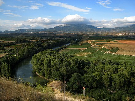 The river Ebro in La Rioja