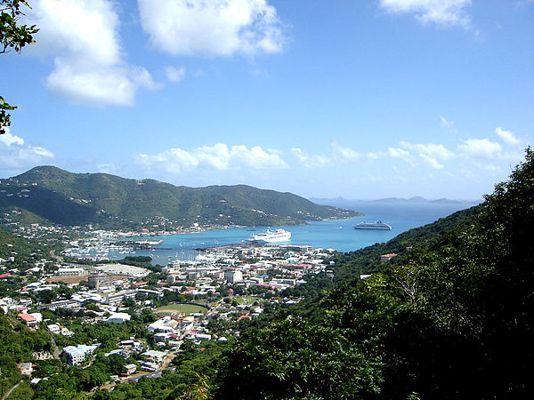 Road Town on Tortola