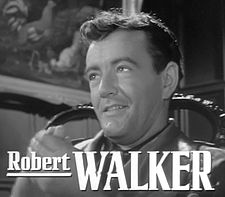 Robert Walker elokuvan Muukalaisia junassa (1951) trailerissa.