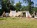 Čeština: Městečko, rekonstrukce raně středověké bitvy Vikingů a Slovanů Rogar, Neveklov, Středočeský kraj, Česká republika English: Reconstrucion of Early Middle Ages Vikings and Slavic Rogar, Neveklov, Central Bohemian Region, Czech Republic