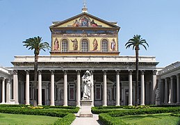 Basílica de San Pablo Extramuros (Centro histórico de Roma, los bienes de la Santa Sede situados en la ciudad y San Pablo Extramuros)