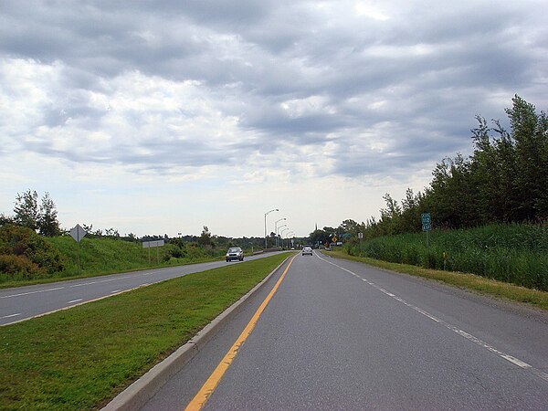 Route 112 near Magog, Quebec