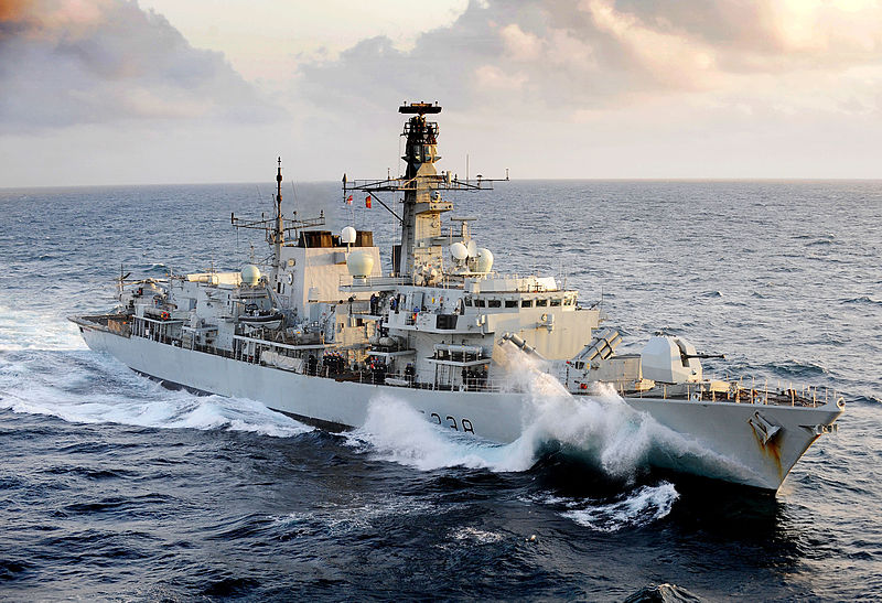 File:Royal Navy Type 23 Frigate HMS Northumberland MOD 45152032.jpg