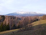 Pohled na Černou horu od Rudníka