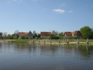 Rusnė Place in Lithuania