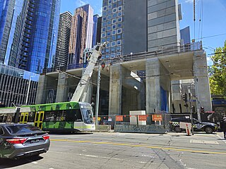 <span class="mw-page-title-main">State Library railway station</span> Planned railway station in Melbourne CBD, Victoria, Australia