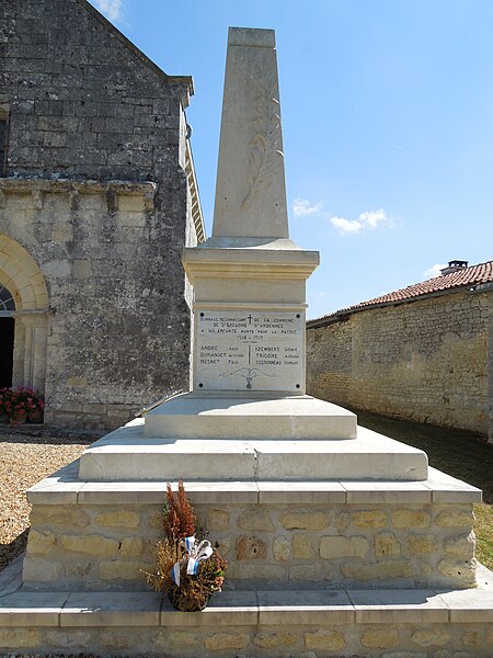 File:Saint-Gregoire d'Ardennes, war memorial.jpg