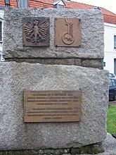 Memorial in Saint Omer to the Polish 1st Armoured Division