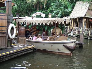 The Sankuru Sadie is one of two boats in the Magic Kingdom's fleet to have ever sunk. Sankuru Sadie.jpg