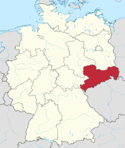Saxony in Germany.svg