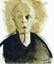 Helene Schjerfbeck age 82