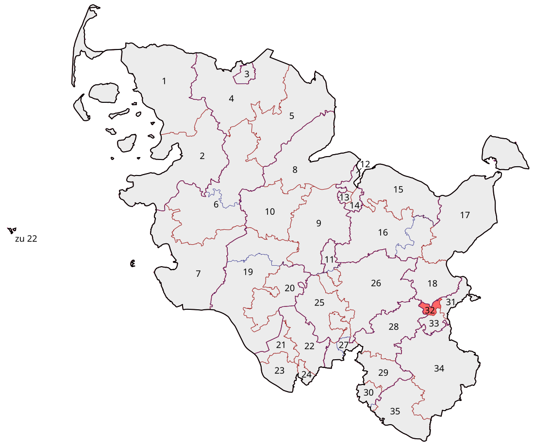 Landtagswahlkreis Lübeck-West