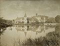 Schloss „Fröhliche Wiederkunft“ vor 1870 von Osten