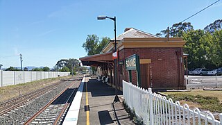 <span class="mw-page-title-main">Scone railway station</span> Railway station in New South Wales, Australia