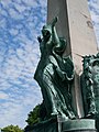 War memorial in Bromley, erected in 1922. [184]