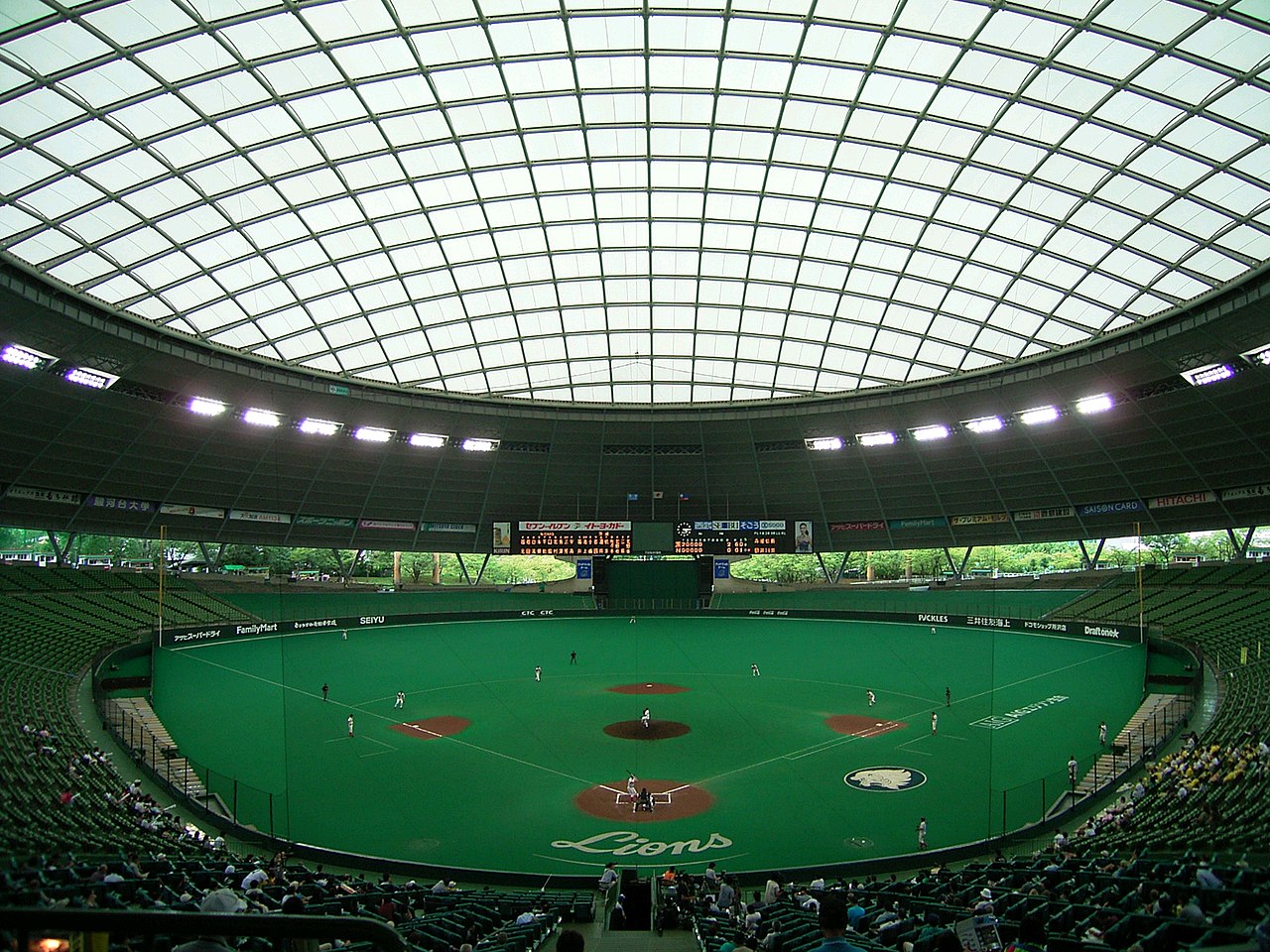 File Seibu Dome September 10 07 1 Jpg Wikipedia