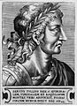 Portrait of Servius Tullius 1537-1562. engraving. Dimensions unknown. Various collections.