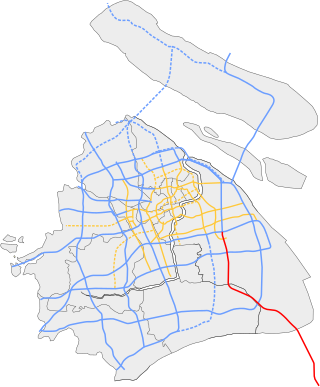 <span class="mw-page-title-main">S2 Shanghai–Luchaogang Expressway</span> Road in Shanghai, China