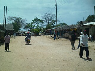 <span class="mw-page-title-main">Shimoni</span> Place in Kwale, Kenya