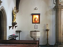 The shrine and relics of St Etheldreda (2012) Shrine of St. Etheldreda, Ely, Cambridgeshire.JPG