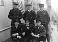 Six crew members of R-38 aboard SS Princess Matoika