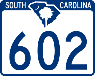 <span class="mw-page-title-main">South Carolina Highway 602</span> State highway in South Carolina, United States