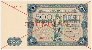 Specimen 500 złotych 1947 awers.jpg