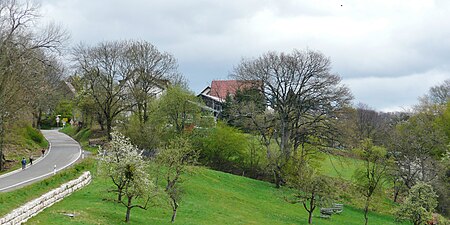 Spiegelberg Vorderbüchelberg, westlicher Ortseingang panoramio