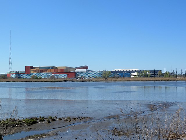 Separating Hudson (foreground) and Bergen Counties