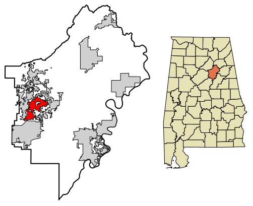 File:St. Clair County Alabama Incorporated and Unincorporated areas Margaret Highlighted 0146696.svg