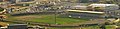 The Comunale stadium seen from monte Leone