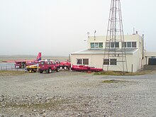 Terminal aérea del aeropuerto.