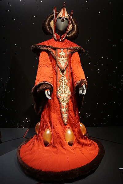 Portman's costume from Star Wars: Episode I – The Phantom Menace (1999) on display at the Detroit Institute of Arts