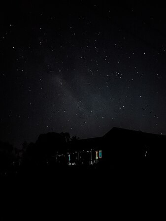 Night sky. Photo by Syafiq.y