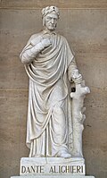 Statue de Dante Alighieri, Casa Italiana, Washington, DC.jpg