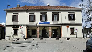 Bahnhof von None (Italien)