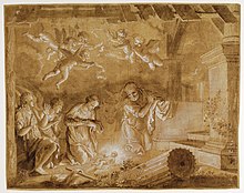 Nativité, XVIIe siècle, musée des Beaux-Arts de Lyon