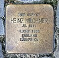 Heinz Milchner, Fechnerstraße 5, Berlin-Wilmersdorf, Deutschland