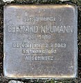 Gerhard Neumann, Jagowstraße 16, Berlin-Moabit, Deutschland