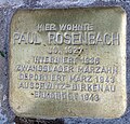 Paul Rosenbach, Londoner Straße 4, Berlin-Wedding, Deutschland