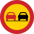 Suède panneau de signalisation routière C27.svg