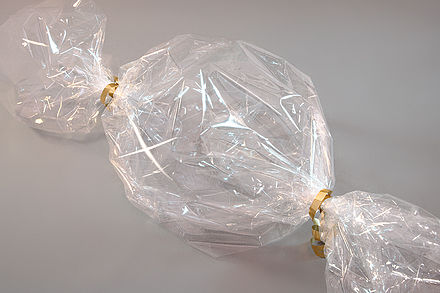 Confectionery packaging made of PLA-blend bio-flex bioplastic