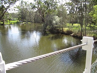 Dora Creek river in Australia