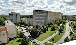 Blocos de apartamentos em Zawadzkiego-Klonowica