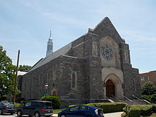 Seventh-day Adventist Church in Takoma Park, Maryland. Takoma Park Seventh-day Adventist Church.JPG