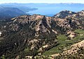 Tamarack Peak and Lake Tahoe seen from Mt. Rose