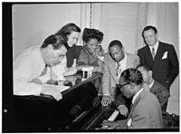 Jack Teagarden, Mary Lou Williams, Tadd Dameron, Hank Jones, Dizzy Gillespie, 1947